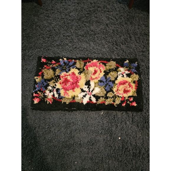 Victorian NEEDLEPOINT Bench Paino Cover Completed